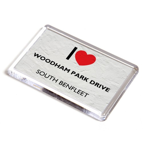 Fridge magnet love woodham - i,