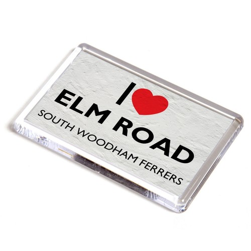 Fridge magnet love elm - fridge, i