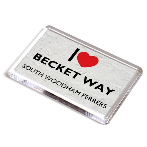 Fridge magnet love becket - fridge,