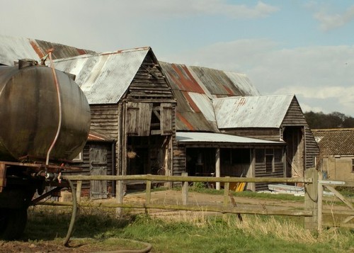 Photo 6x4 old barn - photo, an