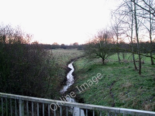 Photo 6x4 south woodham stream - photo,