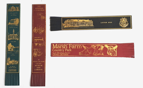 Leather bookmark luton hoo - bookmark,